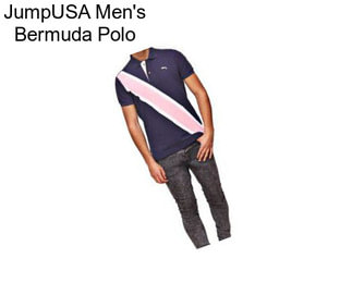 JumpUSA Men\'s Bermuda Polo