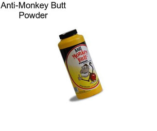 Anti-Monkey Butt Powder