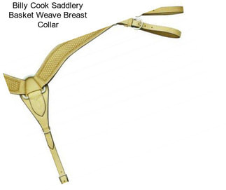 Billy Cook Saddlery Basket Weave Breast Collar