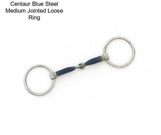 Centaur Blue Steel Medium Jointed Loose Ring