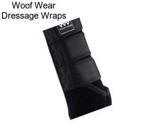 Woof Wear Dressage Wraps