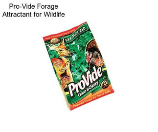 Pro-Vide Forage Attractant for Wildlife