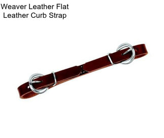 Weaver Leather Flat Leather Curb Strap