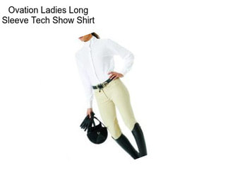 Ovation Ladies Long Sleeve Tech Show Shirt