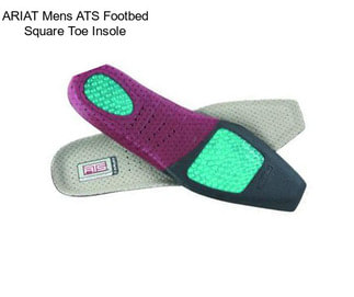ARIAT Mens ATS Footbed Square Toe Insole