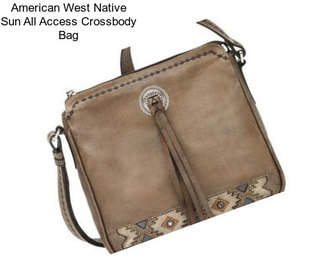 American West Native Sun All Access Crossbody Bag