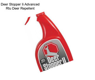 Deer Stopper Ii Advanced Rtu Deer Repellent