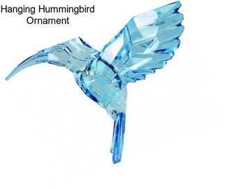 Hanging Hummingbird Ornament