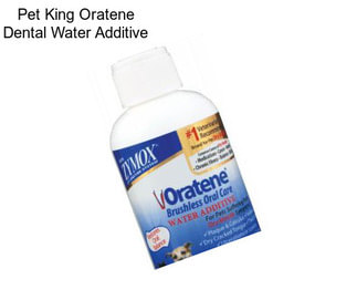 Pet King Oratene Dental Water Additive