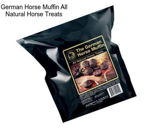 German Horse Muffin All Natural Horse Treats