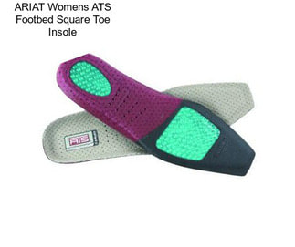 ARIAT Womens ATS Footbed Square Toe Insole