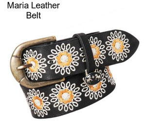 Maria Leather Belt