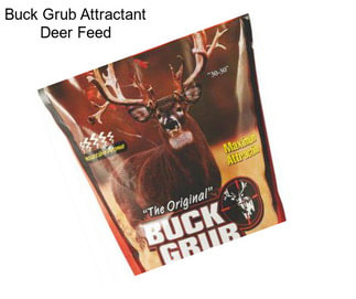Buck Grub Attractant Deer Feed