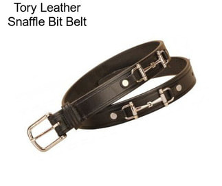 Tory Leather Snaffle Bit Belt