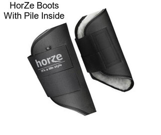 HorZe Boots With Pile Inside