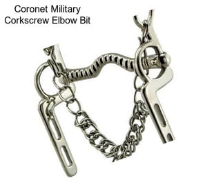Coronet Military Corkscrew Elbow Bit