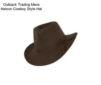 Outback Trading Mens Nelson Cowboy Style Hat