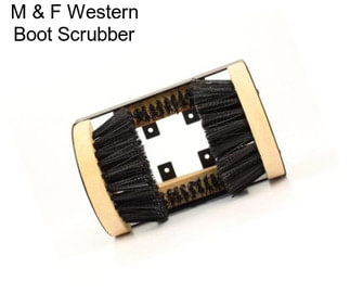 M & F Western Boot Scrubber