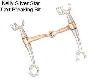 Kelly Silver Star Colt Breaking Bit