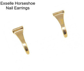 Exselle Horseshoe Nail Earrings