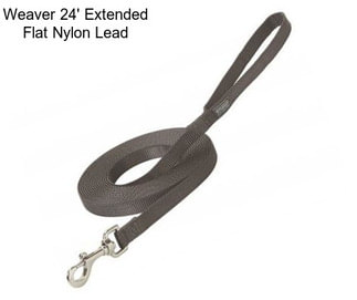 Weaver 24\' Extended Flat Nylon Lead