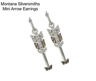 Montana Silversmiths Mini Arrow Earrings