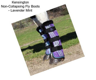 Kensington Non-Collapsing Fly Boots - Lavender Mint