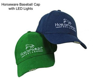 Horseware Baseball Cap with LED Lights