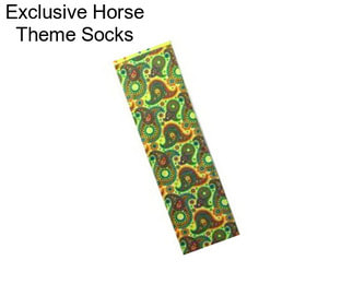 Exclusive Horse Theme Socks