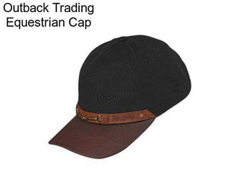 Outback Trading Equestrian Cap