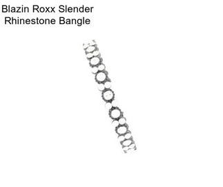 Blazin Roxx Slender Rhinestone Bangle