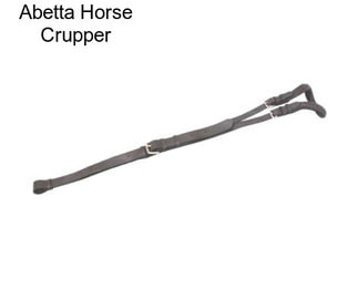 Abetta Horse Crupper