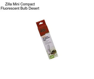 Zilla Mini Compact Fluorescent Bulb Desert