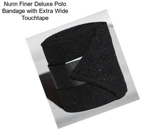 Nunn Finer Deluxe Polo Bandage with Extra Wide Touchtape