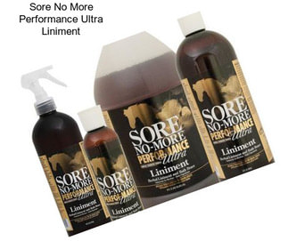 Sore No More Performance Ultra Liniment