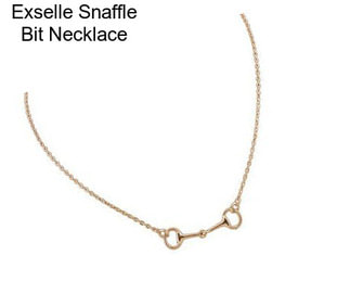 Exselle Snaffle Bit Necklace