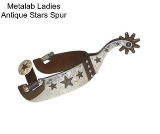 Metalab Ladies Antique Stars Spur