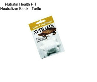 Nutrafin Health PH Neutralizer Block - Turtle