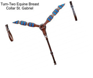 Turn-Two Equine Breast Collar St. Gabriel