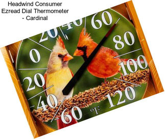 Headwind Consumer Ezread Dial Thermometer - Cardinal