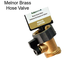 Melnor Brass Hose Valve