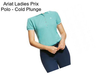 Ariat Ladies Prix Polo - Cold Plunge