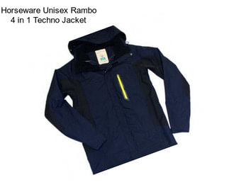 Horseware Unisex Rambo 4 in 1 Techno Jacket