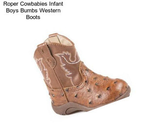 Roper Cowbabies Infant Boys Bumbs Western Boots