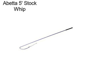 Abetta 5\' Stock Whip