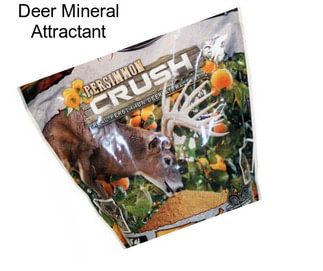 Deer Mineral Attractant