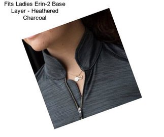 Fits Ladies Erin-2 Base Layer - Heathered Charcoal