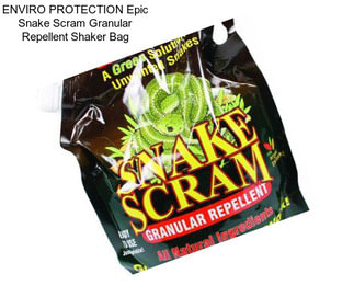 ENVIRO PROTECTION Epic Snake Scram Granular Repellent Shaker Bag