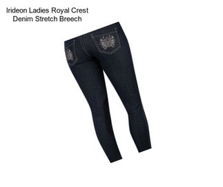 Irideon Ladies Royal Crest Denim Stretch Breech