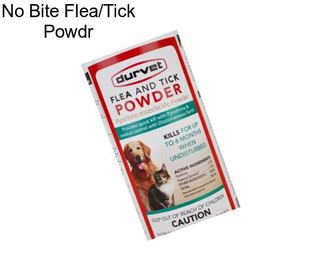 No Bite Flea/Tick Powdr